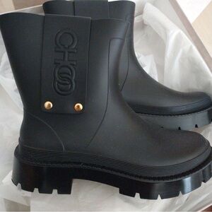 Jimmy Choo Black Ankle Boots